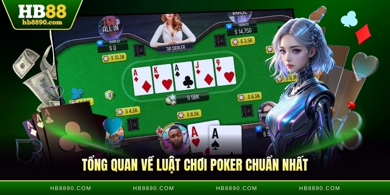 Tổng quan về luật chơi Poker chuẩn nhất